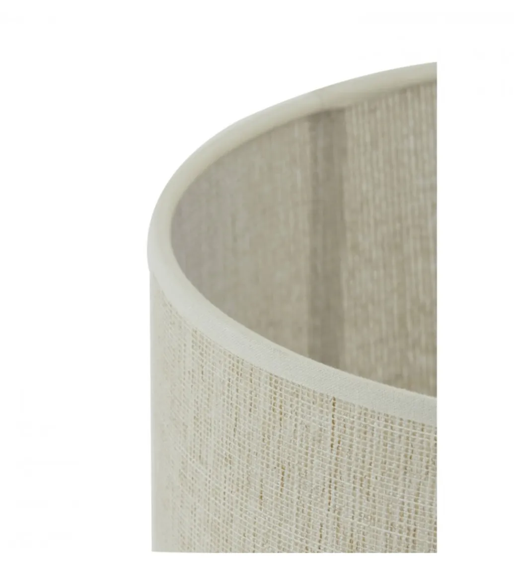 L&L Abażur BRESKA 40 cm perłowa biel