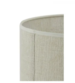 L&L Abażur BRESKA 40 cm perłowa biel