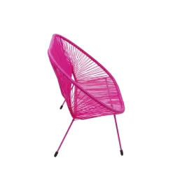 KARE Ławka ACAPULCO 121 cm mono różowy