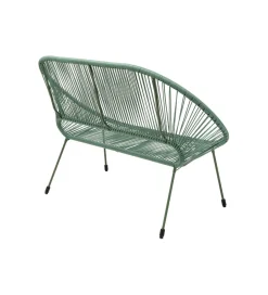 KARE Ławka ACAPULCO 121 cm mono zielony