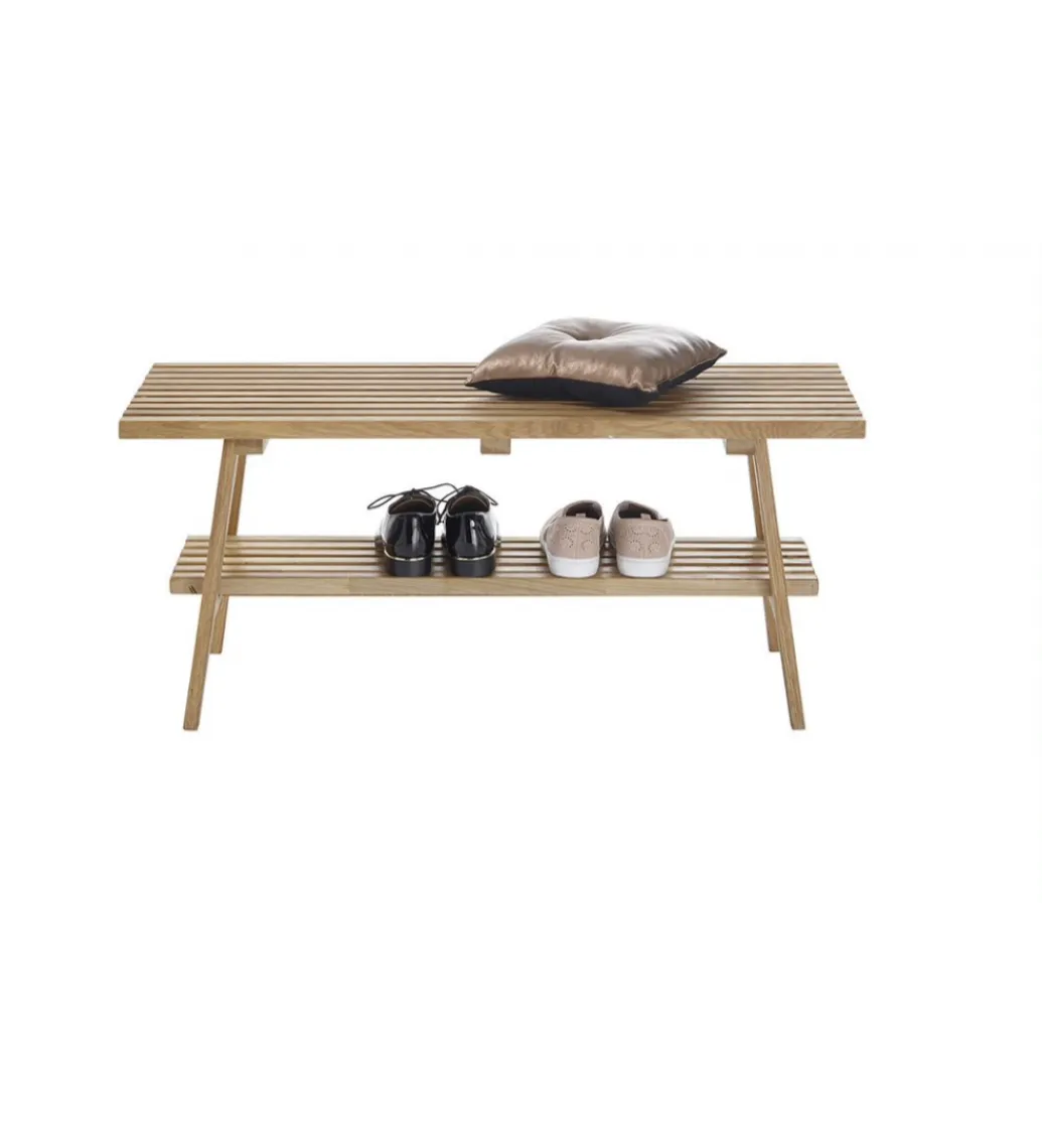MCA Ławka ALVAR 100 cm drewno dąb