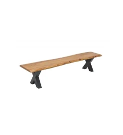 Invicta Interior Ławka ARKTYKA Mammut 160 cm drewno akacja honey