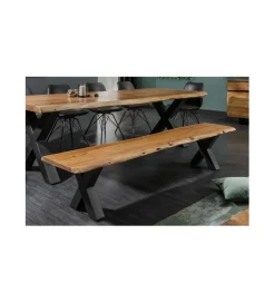Invicta Interior Ławka ARKTYKA Mammut X 200 Cm drewno akacja honey