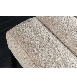 Invicta Interior Ławka Baltic 110 cm Bouclé szampański beż