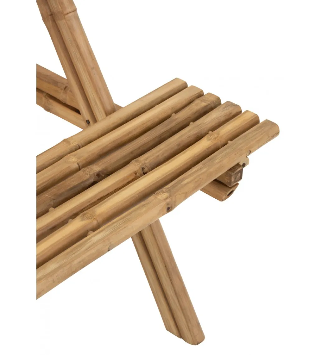 J-Line Ławka BAMBOO 120 cm bambus