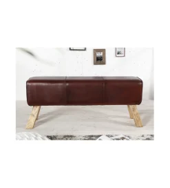 Invicta Interior Ławka Bock II 120 cm skóra