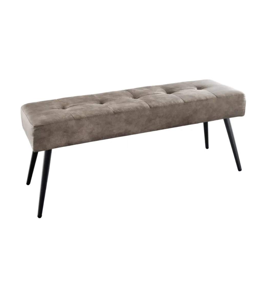 Invicta Interior - przedsprzedaż Ławka BOUTIQUE 100 cm kolor taupe