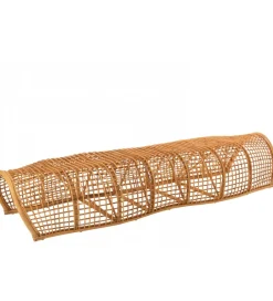 J-Line Ławka CRAWL rattanowa 200 cm naturalny