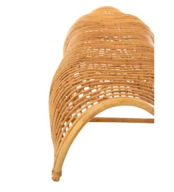 J-Line Ławka CRAWL rattanowa 200 cm naturalny
