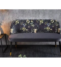 Invicta Interior Ławka ELEONOR szara