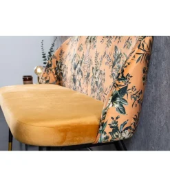 Invicta Interior Ławka ELEONOR żółta