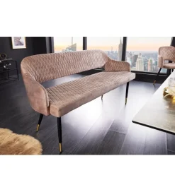 Invicta Interior Ławka ETIENNE Paris 162 cm greige