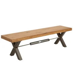 Invicta Interior Ławka FACTORY 180 cm dębowa