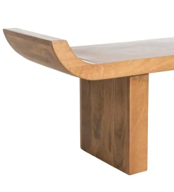 Zona-Design Ławka GALT 160 cm drewno mango naturalna