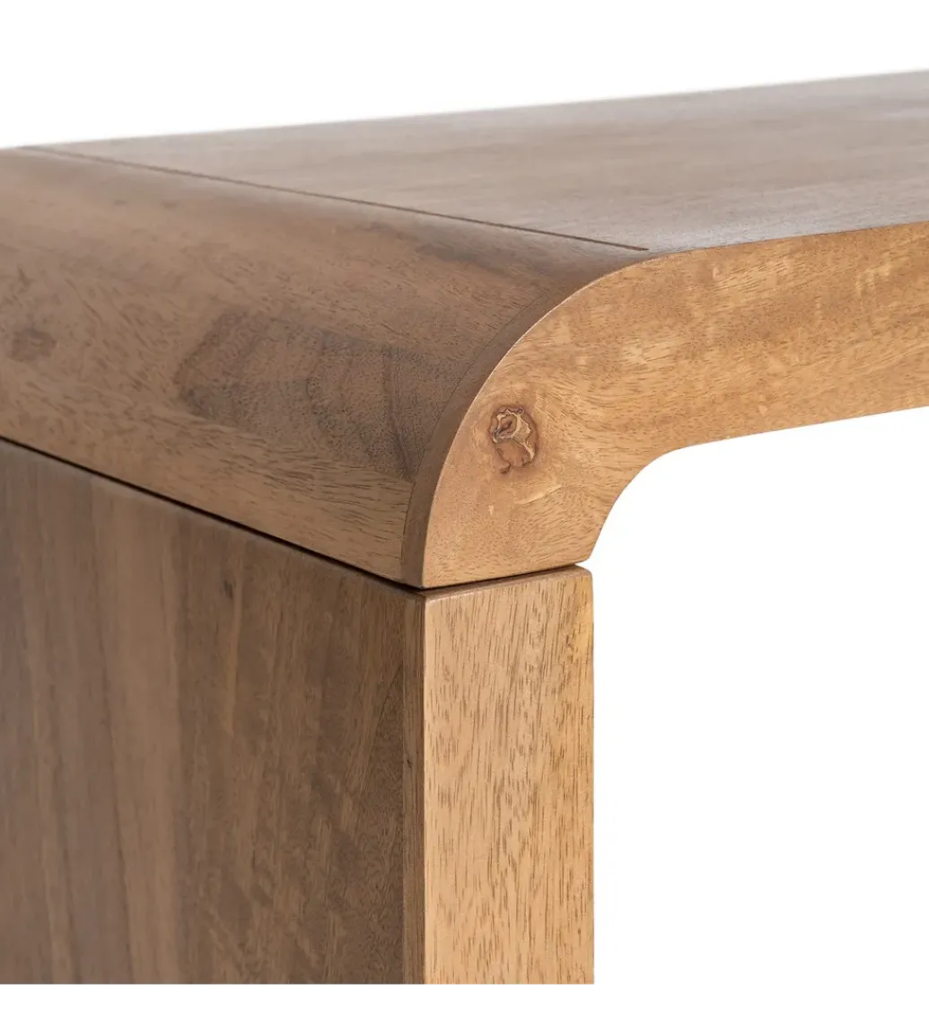 Zona-Design Ławka GALT 147 cm drewno mango naturalna