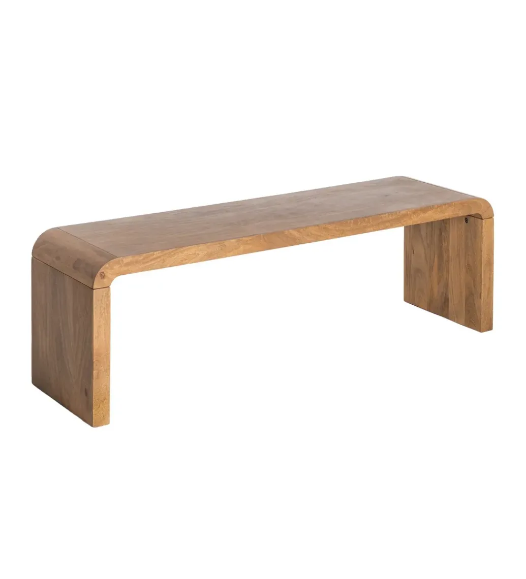 Zona-Design Ławka GALT 147 cm drewno mango naturalna