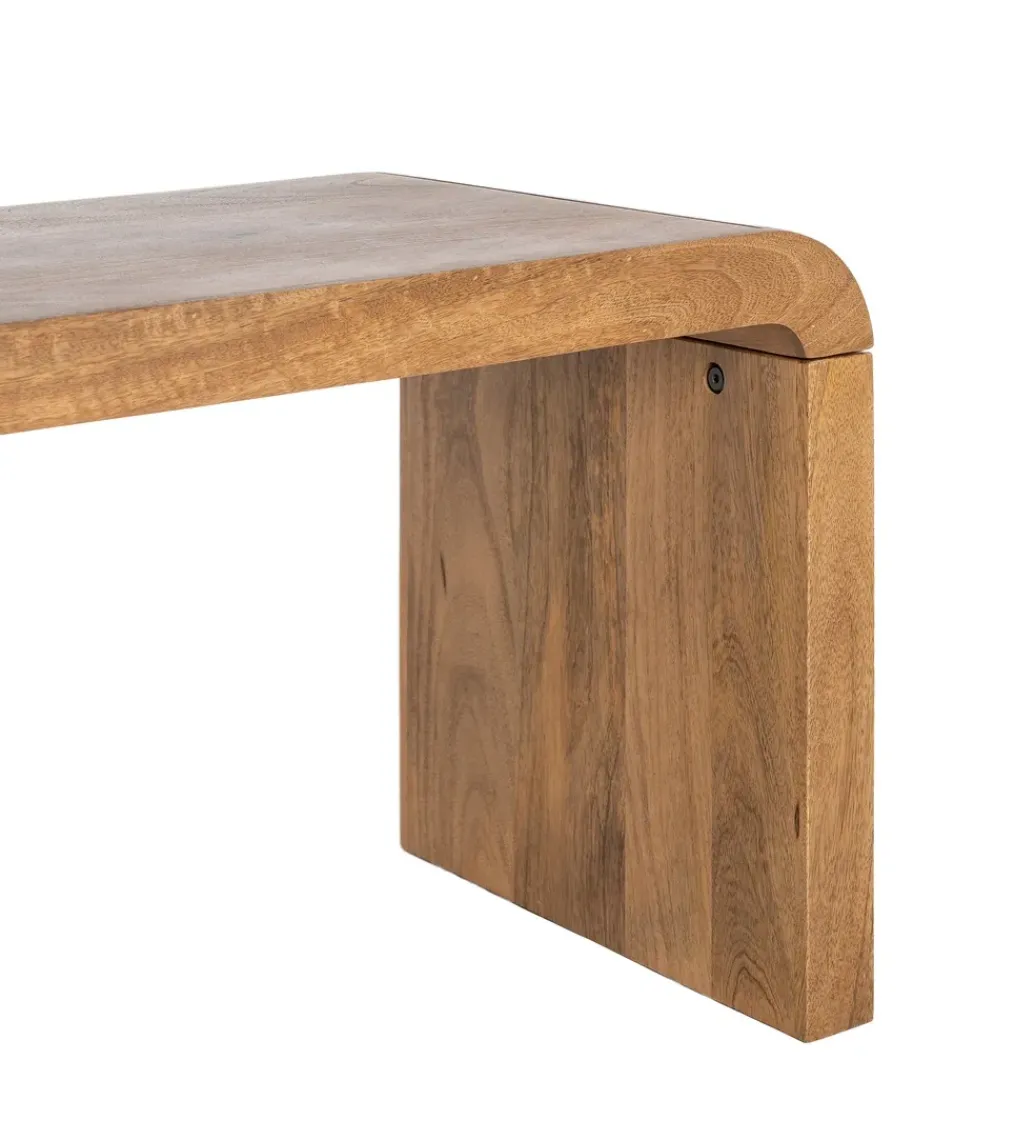 Zona-Design Ławka GALT 147 cm drewno mango naturalna