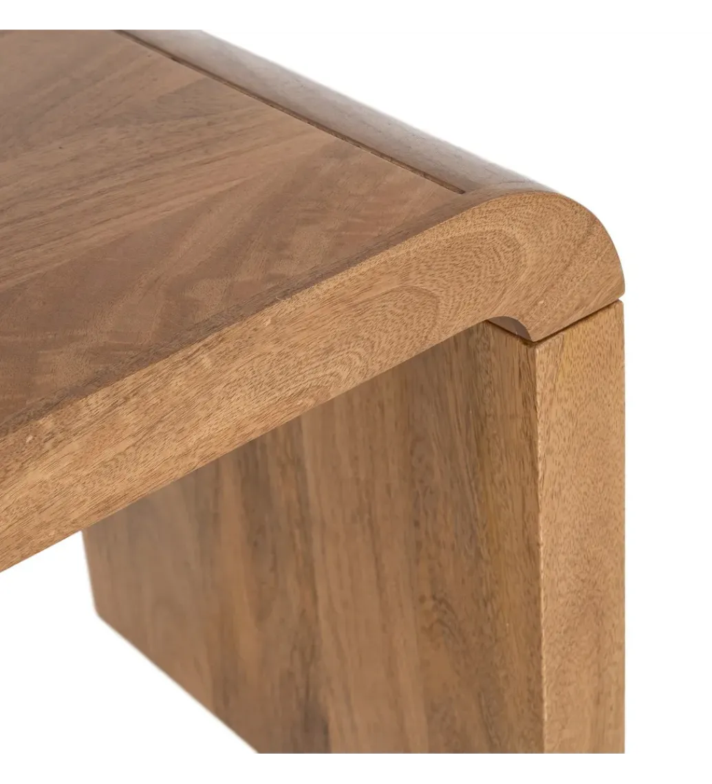 Zona-Design Ławka GALT 147 cm drewno mango naturalna