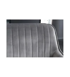 Invicta Interior Ławka HAVIER Turin 160 cm srebrno-szara