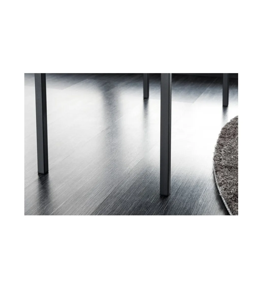 Invicta Interior Ławka OLIWIA II 80 cm jasnoszara