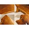 Invicta Interior - przedsprzedaż Ławka ROOT 100 cm drewno teak naturalny brąz