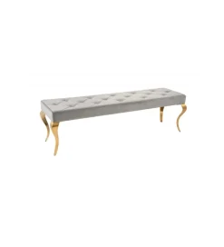 Invicta Interior Ławka TRENTINO Modern Barock 172 cm szara