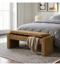 Zona-Design Ławka WESTEMA 117 cm ochra