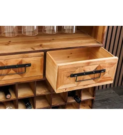 Invicta Interior Barek BODEGA 160 cm naturalny