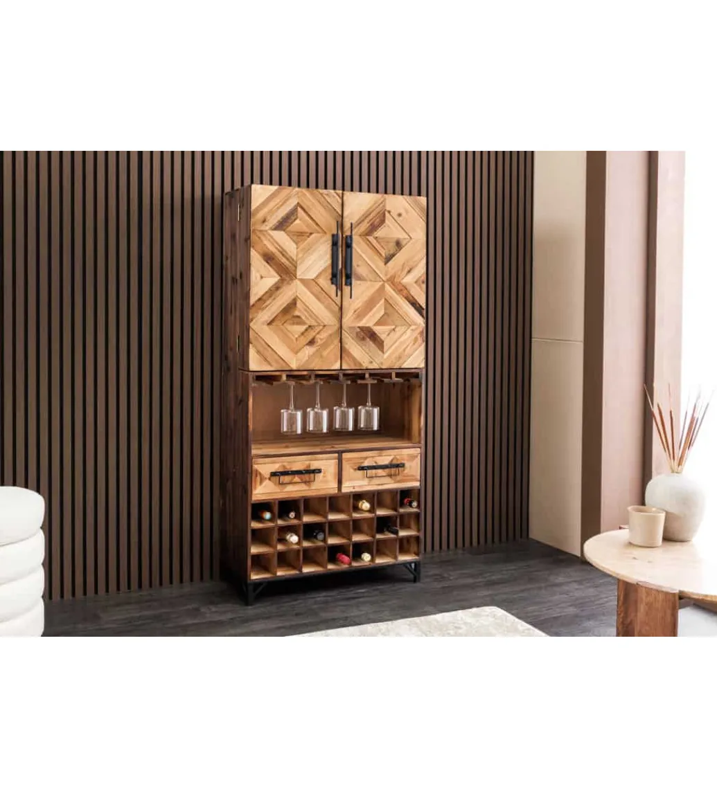 Invicta Interior Barek BODEGA 160 cm naturalny