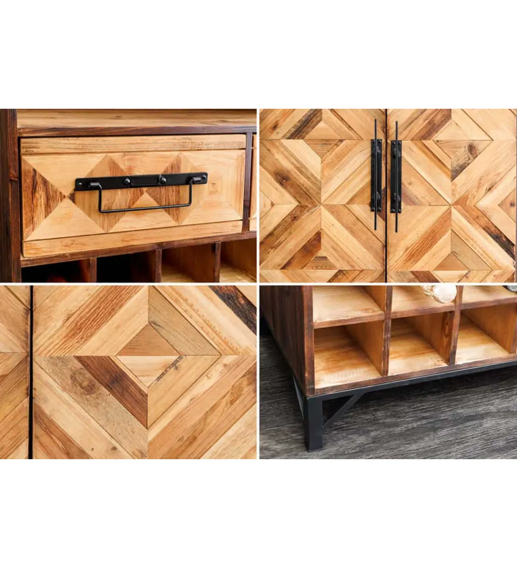Invicta Interior Barek BODEGA 160 cm naturalny