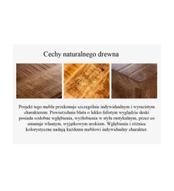 Invicta Interior Barek BODEGA 160 cm naturalny