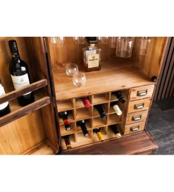 Invicta Interior Barek BODEGA 90 cm naturalny