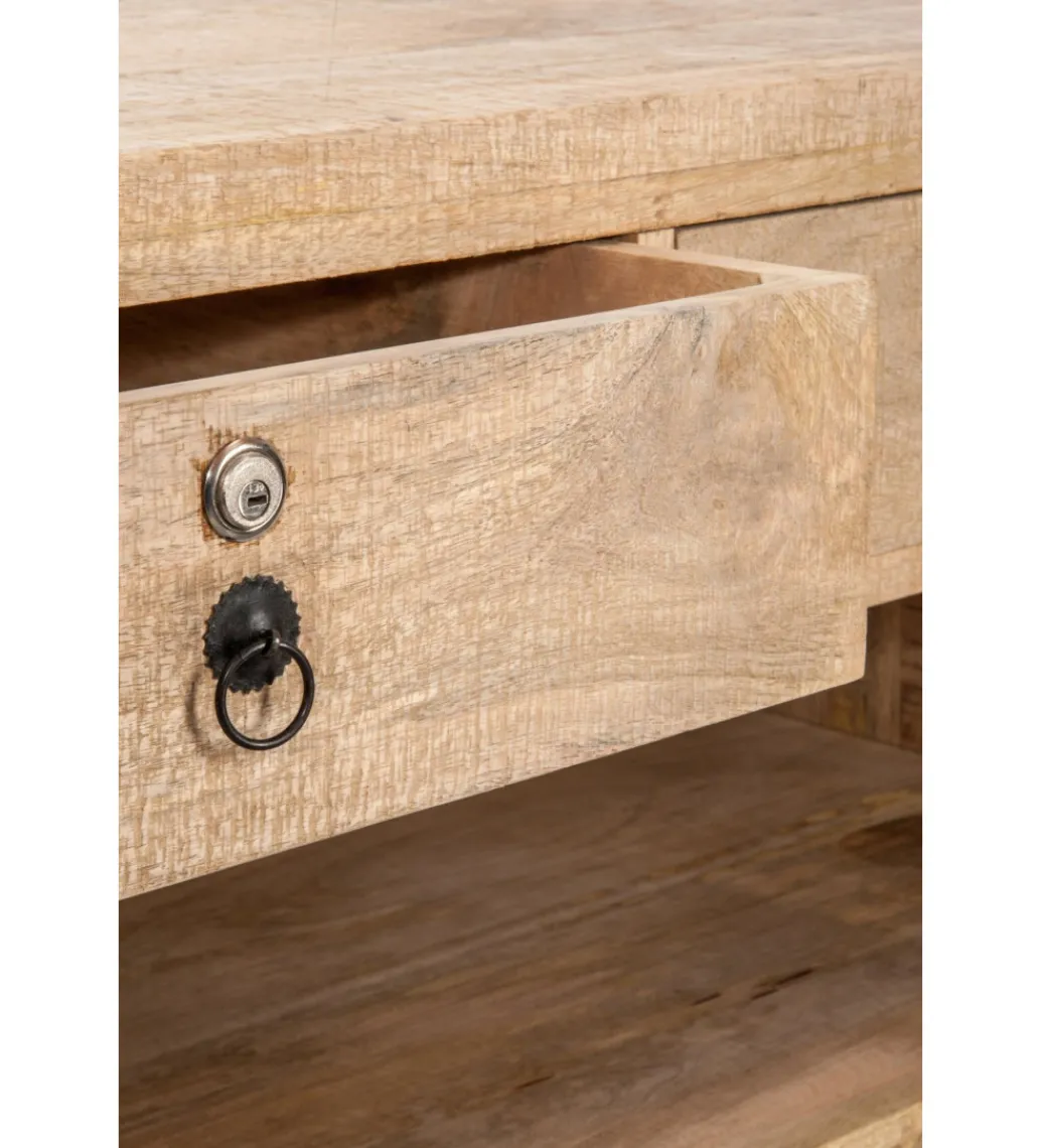 J-Line Barek RECTANGUA 180 cm naturalne