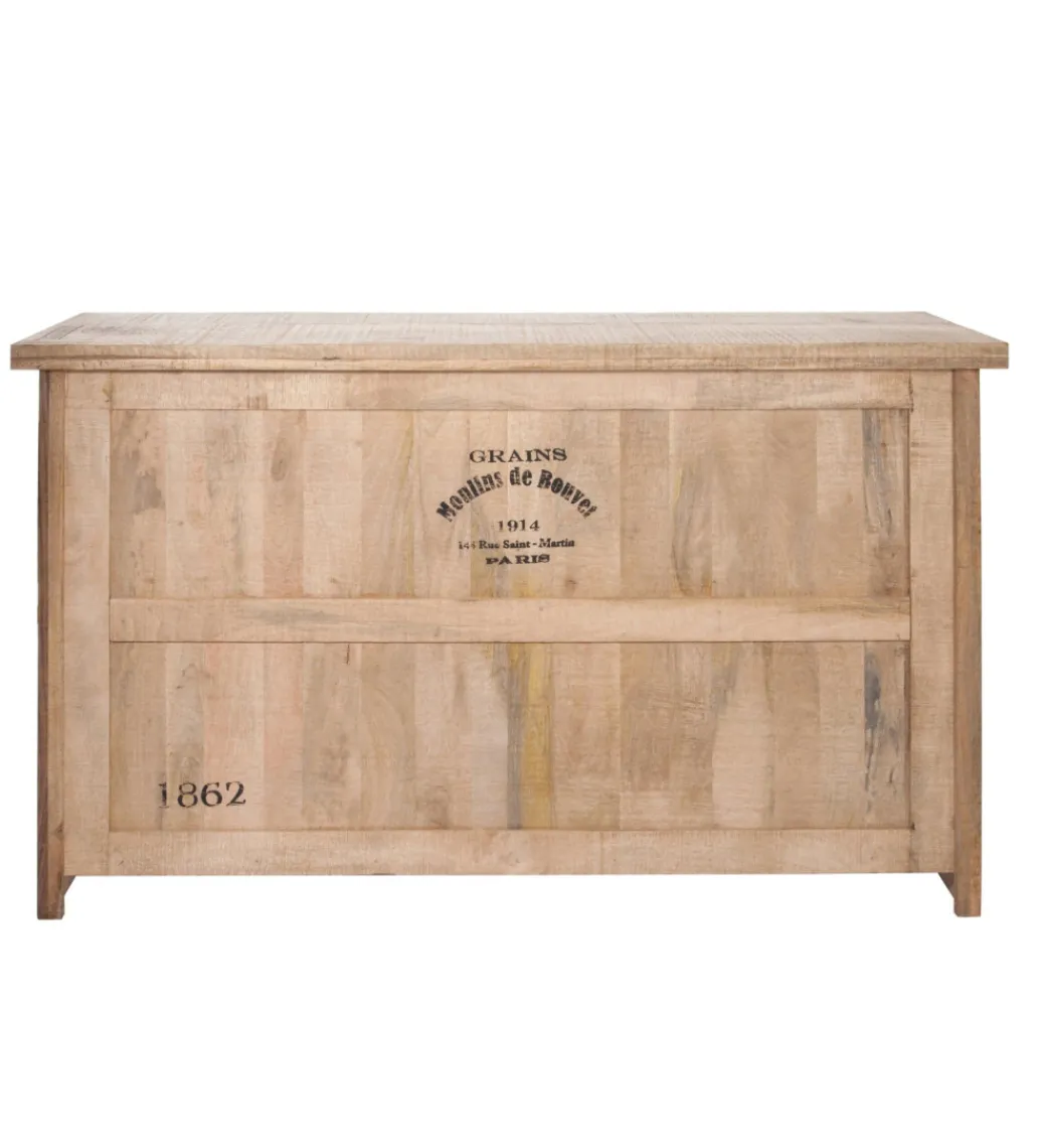 J-Line Barek RECTANGUA 180 cm naturalne