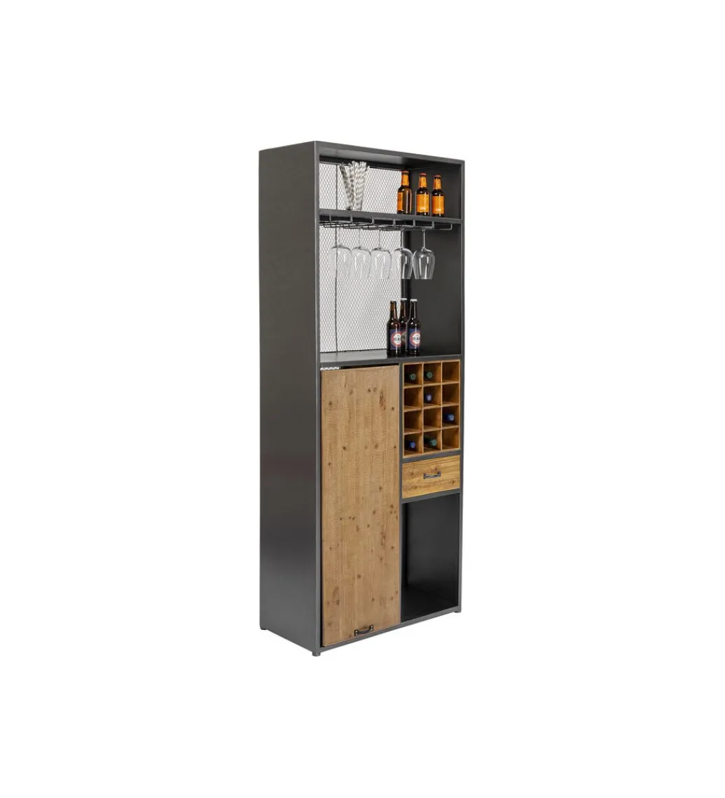 KARE Barek Vinoteca 201 cm drewno jodła