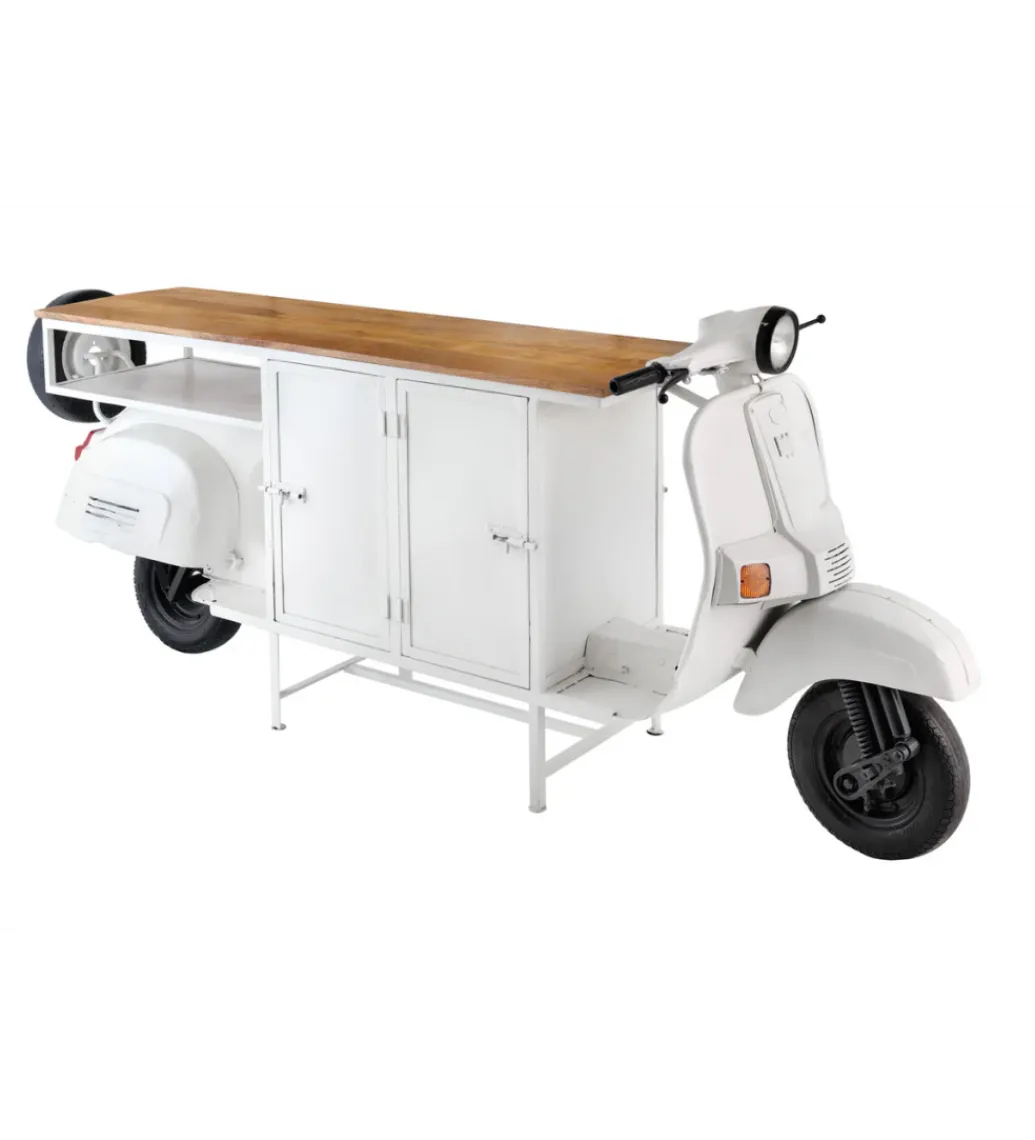 Invicta Interior Barowa komoda SCOOTER 250 cm drewno mango