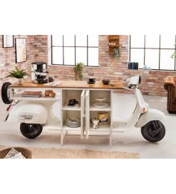Invicta Interior Barowa komoda SCOOTER 250 cm drewno mango