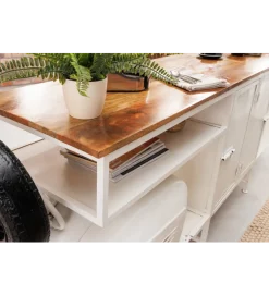 Invicta Interior Barowa komoda SCOOTER 250 cm drewno mango