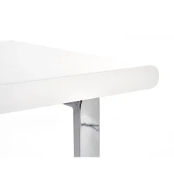 Halmar Biurko B30 120 cm biały chrom