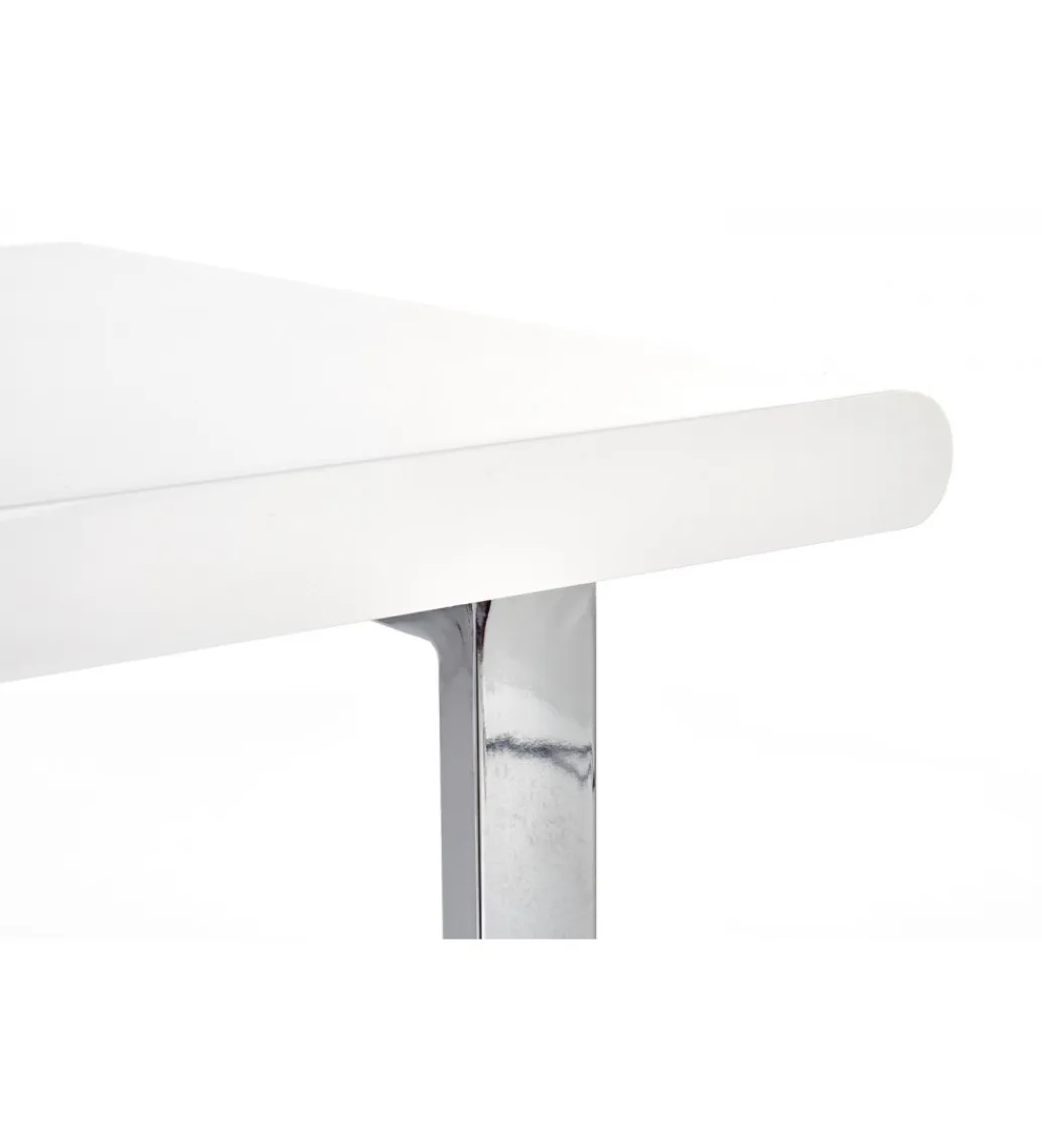 Halmar Biurko B30 120 cm biały chrom