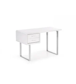 Halmar Biurko B30 120 cm biały chrom