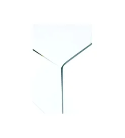 KARE Biurko Clear Club 125 cm szklane