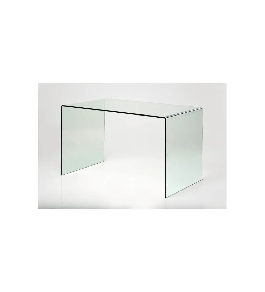 KARE Biurko Clear Club 125 cm szklane