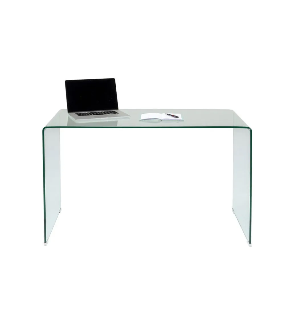 KARE Biurko Clear Club 125 cm szklane