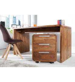 Invicta Interior Biurko drewniane INDIA Goa 120 cm Sheesham
