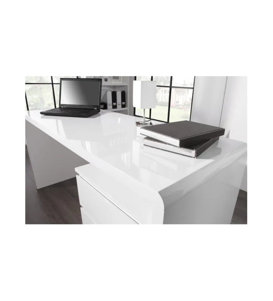 Invicta Interior Biurko Fast Trade 160 cm białe