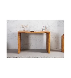 Invicta Interior Biurko FINICE Makassar 100 cm drewno Sheesham