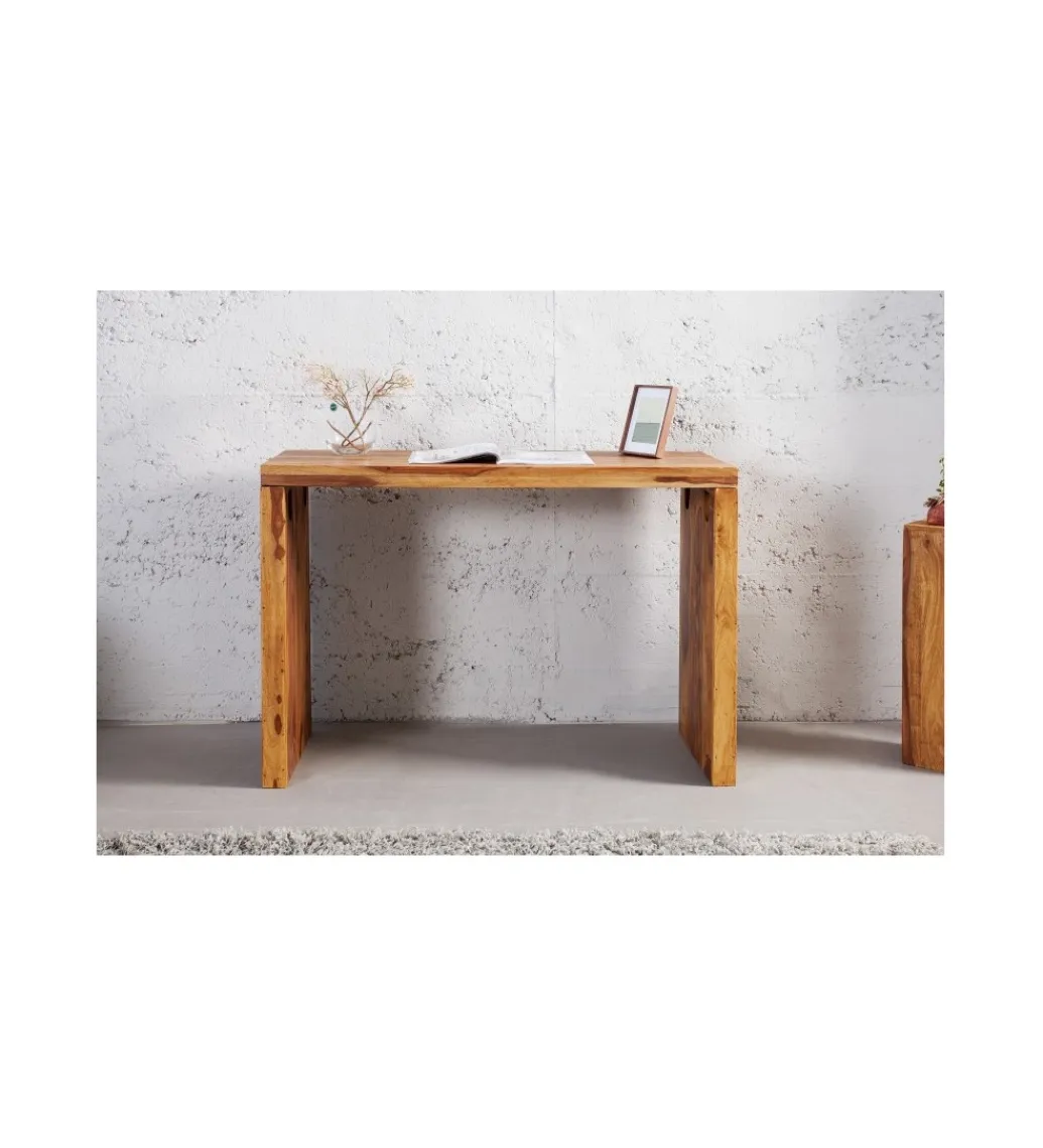 Invicta Interior Biurko FINICE Makassar 100 cm drewno Sheesham