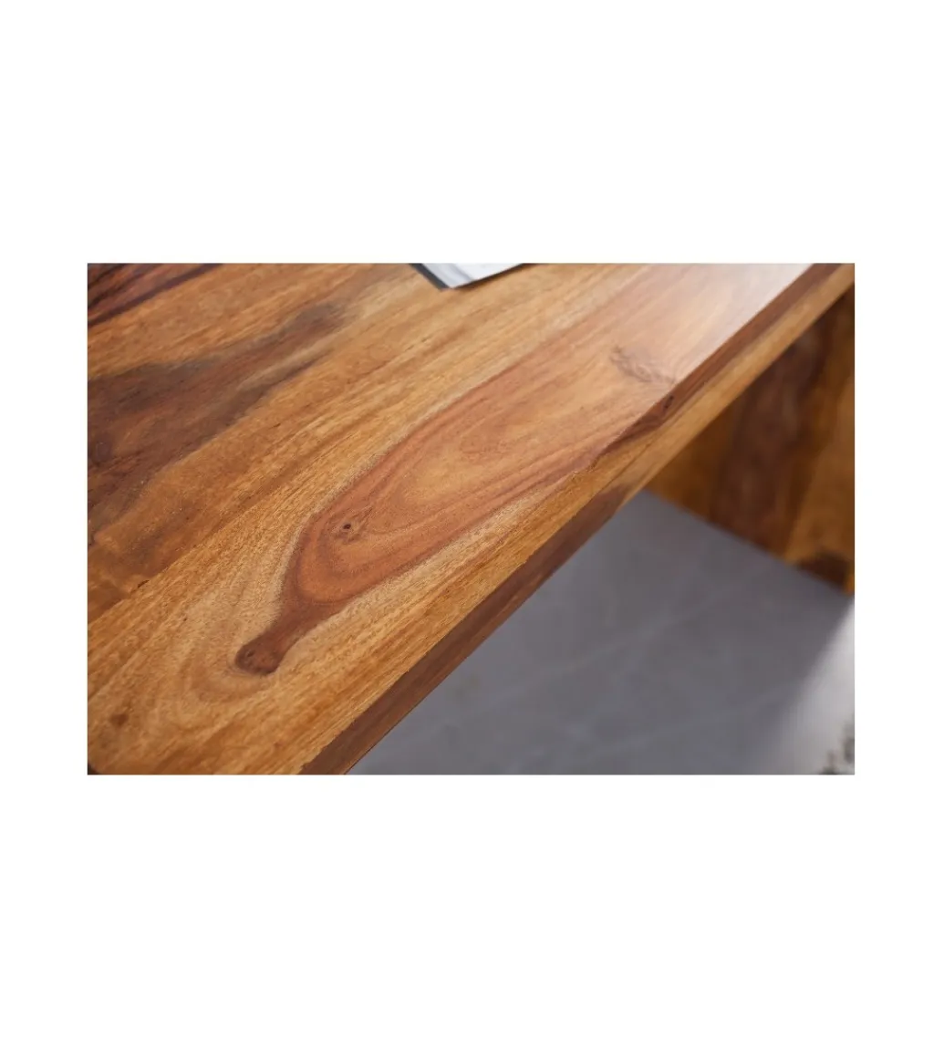 Invicta Interior Biurko FINICE Makassar 100 cm drewno Sheesham