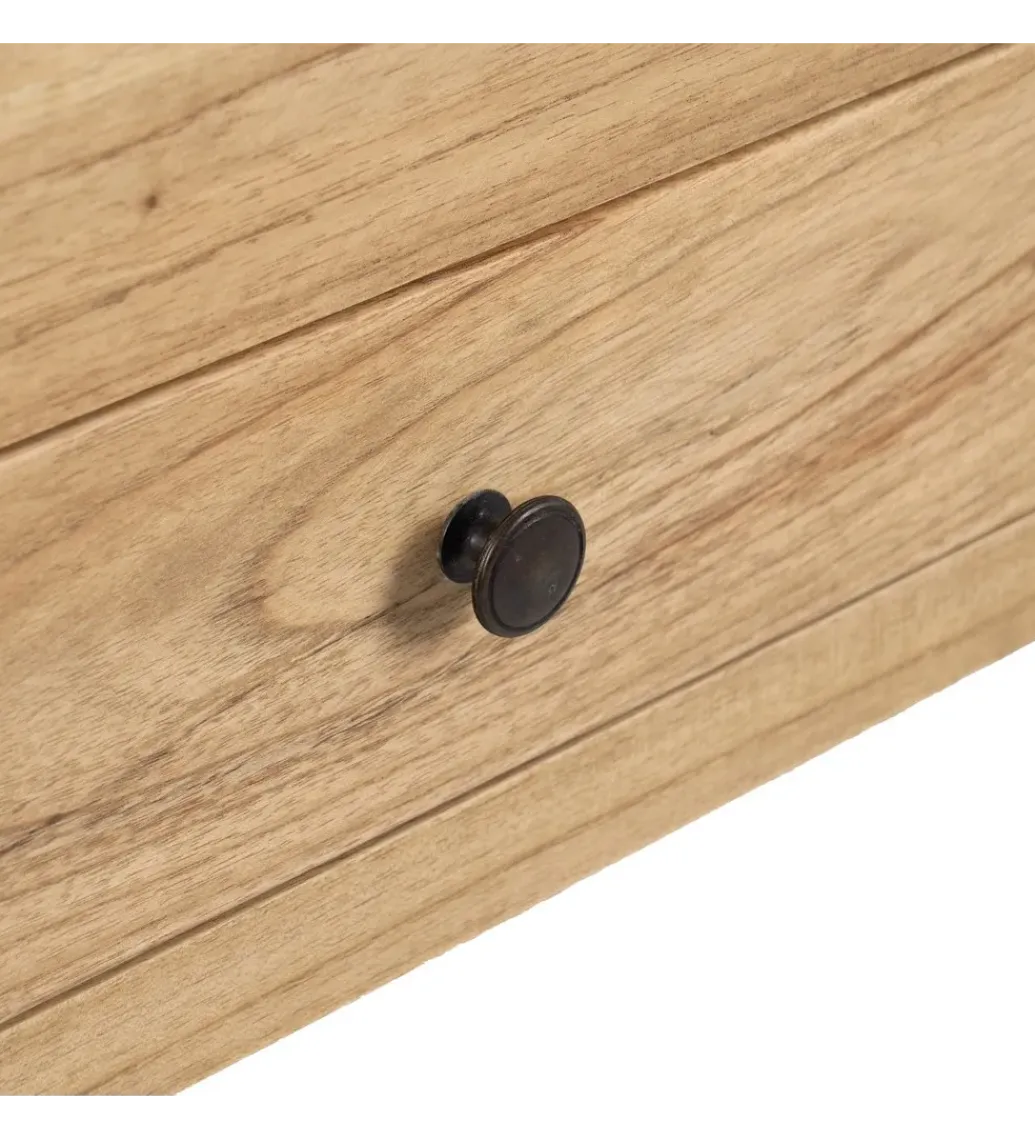 Zona-Design Biurko MEGANY 130 cm drewno mindi